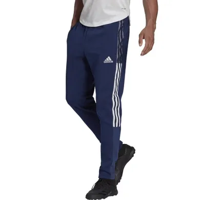 Spodnie dresowe męskie, niebieskie, Adidas TIRO 21 Sweat Pant