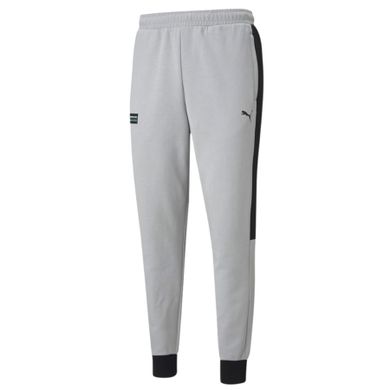 Spodnie dresowe męskie, szare, Puma Mercedes-AMG Petronas F1 T7 Sweatpants