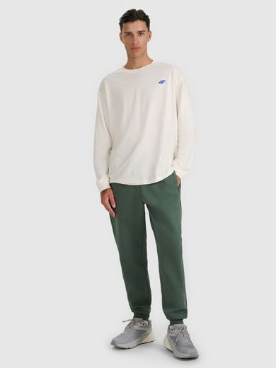 Spodnie dresowe męskie, zielone, 4F