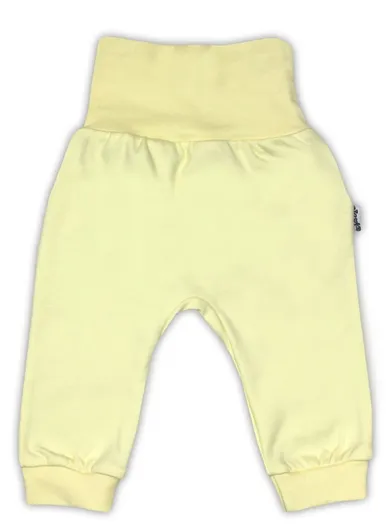 Spodnie dresowe niemowlęce, żółte, Nicol