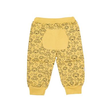 Spodnie dresowe niemowlęce, żółte, Tup Tup