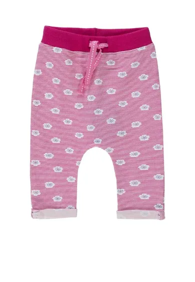 Spodnie dziewczęce, biało-różowe, Lief