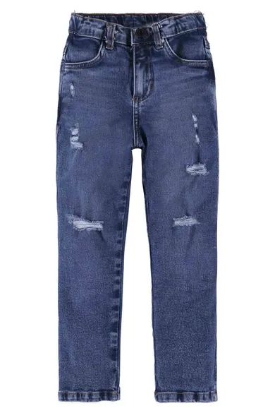 Spodnie jeansowe chłopięce, denim, Up Baby