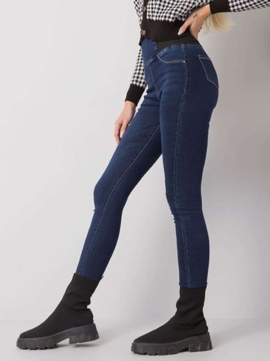 Spodnie jeansowe damskie, niebieskie, Only One Day Jack Berry