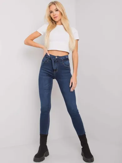 Spodnie jeansowe damskie, niebieskie, Only One Day Jack Berry