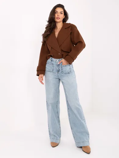 Spodnie jeansowe damskie, niebieskie, Sublevel