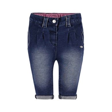 Spodnie jeansowe dziewczęce 3/4, denim, Kanz