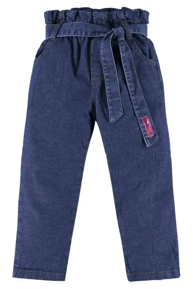 Spodnie jeansowe dziewczęce, denim, Up Baby