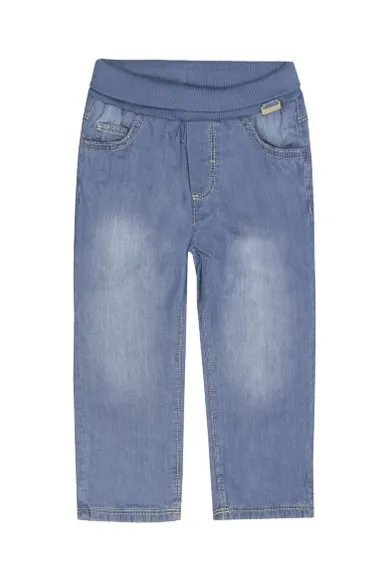 Spodnie jeansowe niemowlęce, niebieskie, Kanz