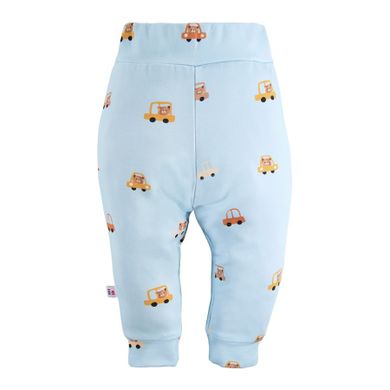 Spodnie materiałowe chłopięce, niebieskie, Eevi