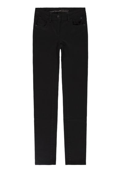 Spodnie materiałowe dziewczęce, czarne, Tom Tailor