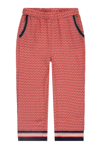 Spodnie materiałowe dziewczęce, czerwone, Tom Tailor