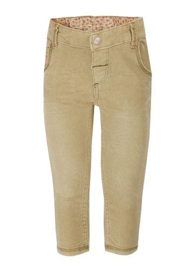 Spodnie materiałowe dziewczęce, jasnobrązowe, Lief