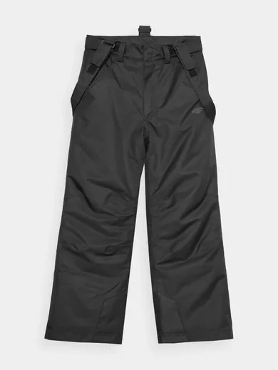 Spodnie narciarskie chłopięce, czarne, 4F