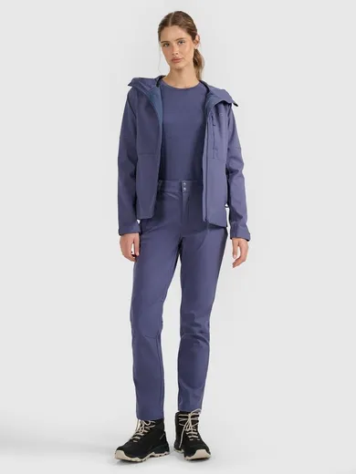 Spodnie trekkingowe damskie, niebieskie, 4F