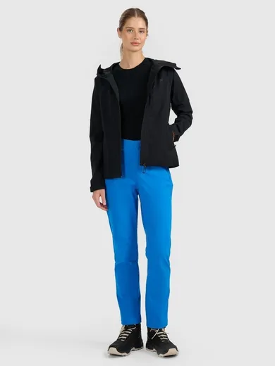 Spodnie trekkingowe damskie, niebieskie, 4F