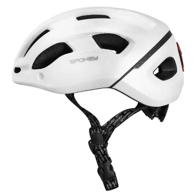 Spokey, Pointer Speed, kask rowerowy z oświetleniem, 55-58 cm