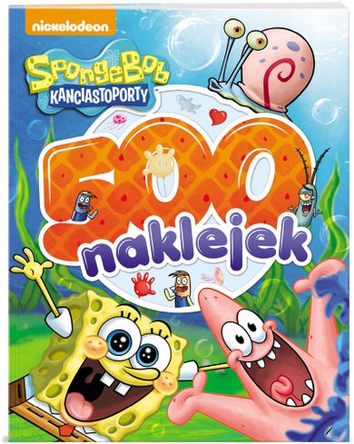 SpongeBob. 500 naklejek
