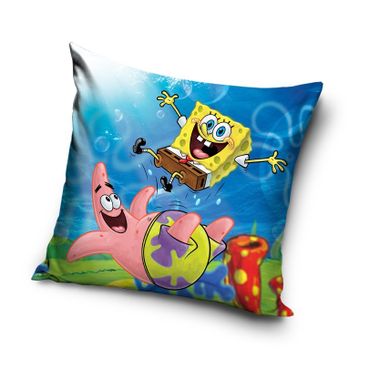 SpongeBob, poszewka na poduszkę, 40-40 cm