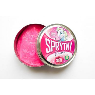 Sprytna Plastelina, Sprytny Kucyk, różowy brokat