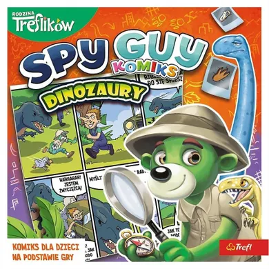 Spy Guy. Komiks. Dinozaury