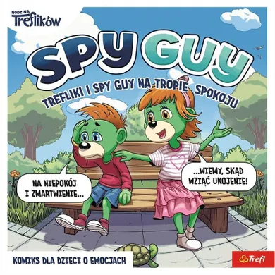 Spy Guy. Komiks. Na tropie spokoju.