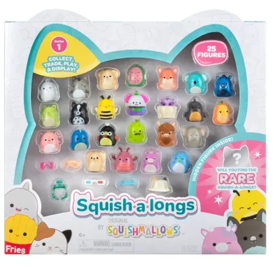 Squish-a-longs, zestaw figurek, 25 szt.