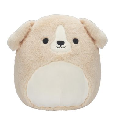 Squishmallows, Fuzzamallows, Stevon Tan Dog, pies, maskotka, 30 cm