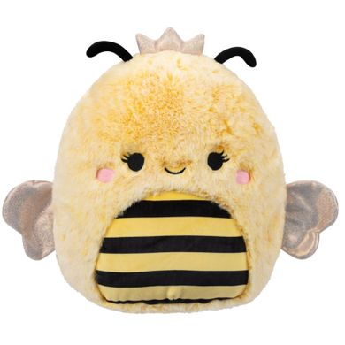 Squishmallows, Fuzzamallows, Sunny, Yellow and Black Bee, pszczółka, maskotka, 30 cm