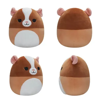 Squishmallows, Garret Brown & White Guinea Pig, świnka morska, maskotka, 19 cm