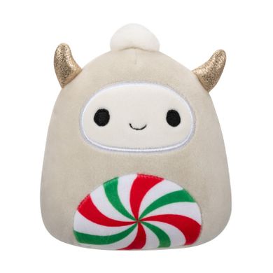 Squishmallows, Grey Yeti with Peppermint Swirl Belly, maskotka, 19 cm