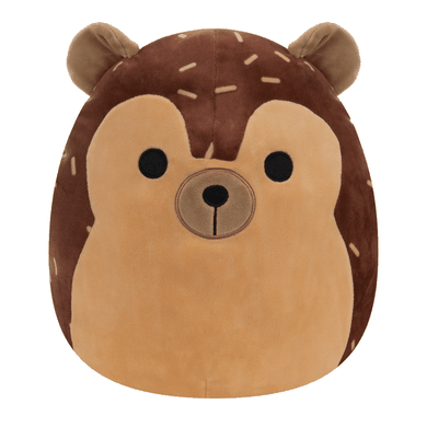 Squishmallows, Hans, Brown Hedgehog, jeż, maskotka, 12"