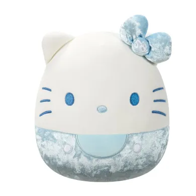 Squishmallows, Hello Kitty, maskotka, wydanie specjalne na 50-lecie, velvet błekitny, 20 cm