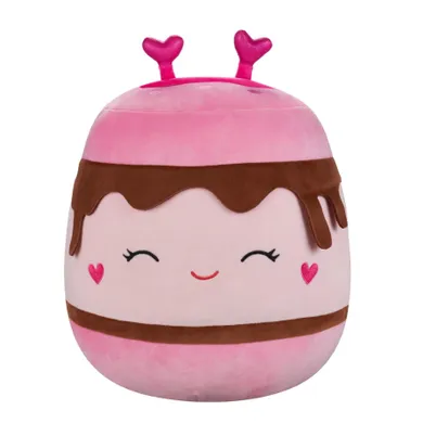 Squishmallows, Jemma, różowe ciastko s'more, maskotka, 30 cm