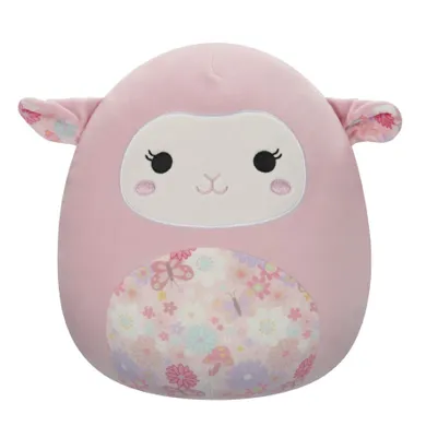 Squishmallows, Lala, Pink Lamb, różowy baranek, maskotka, 30 cm