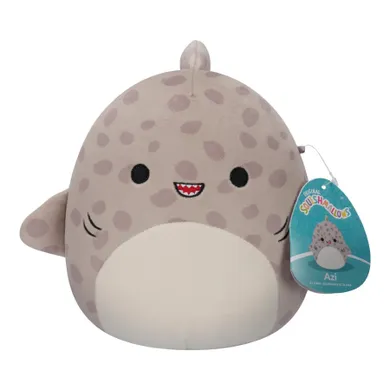 Squishmallows, Little Plush, Azi Grey Leopard Shark, rekin-gepard, maskotka, 19 cm