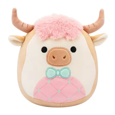 Squishmallows, Little Plush, krowa wyżynna w muszce, maskotka, 19 cm