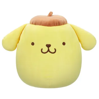 Squishmallows, Little Plush, Sanrio, żółty pies Pompompurin, maskotka, 20 cm