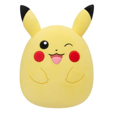 Squishmallows, Pokemon, Pikachu, maskotka, 25 cm