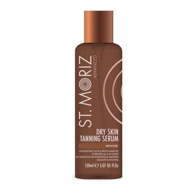 St. Moriz Advanced Pro Gradual Dry Skin Tanning Serum, samoopalające serum do skóry suchej, 150 ml
