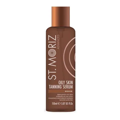 St. Moriz Advanced Pro Gradual Oily Skin Tanning Serum, samoopalające serum do skóry tłustej i z trądzikiem, 150 ml