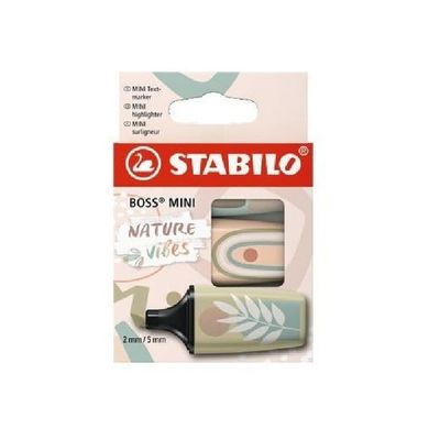 Stabilo, Boss Mini, Nature Vibes, zakreślacze, 3 szt.