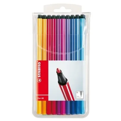 Stabilo, Pen 68, zestaw pisaków, 20 kolorów