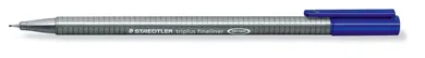 Staedtler, cienkopis trójkątny, triplus, niebieski, 0.3 mm