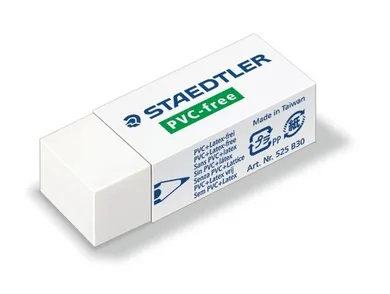 Staedtler, gumka do ołówka PCV-free, 43-19-13 mm