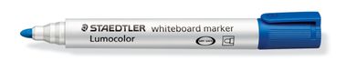 Staedtler, marker do białych tablic whiteboard, Lumocolor, niebieski, okrągły