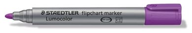 Staedtler, marker do tablicy flipchart, Lumocolor, fioletowy, okrągły