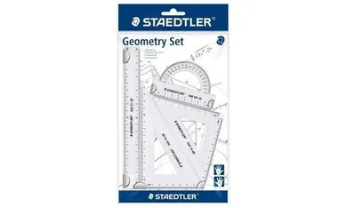 Staedtler, zestaw przyborów do geometrii, 4 szt.