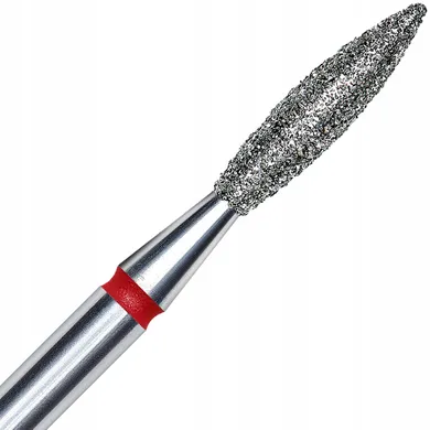 Staleks, frez diamentowy do paznokci, płomyk, 23/10 mm, fa10r023/10