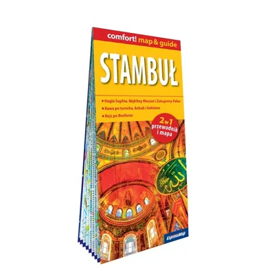 Stambuł. Laminowany przewodnik i mapa 2w1